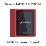 Battery Replacement for LAUNCH X431 PRO V4.0 Scanner